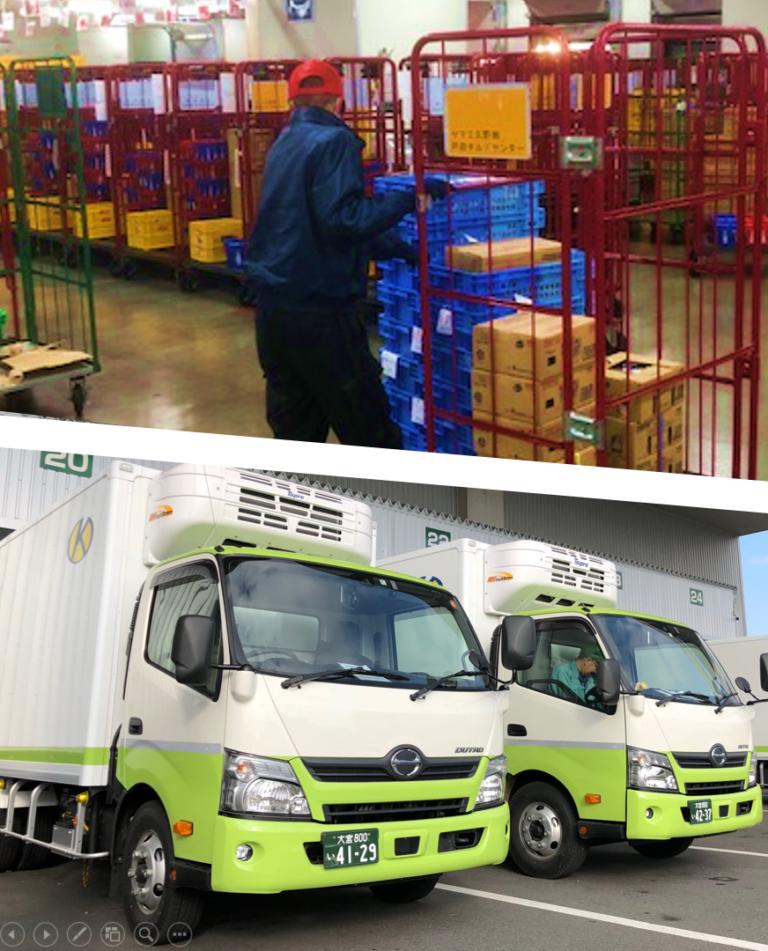 ３トントラック 店舗配送ドライバー 関東運輸株式会社 食品物流サービス 関東 東北