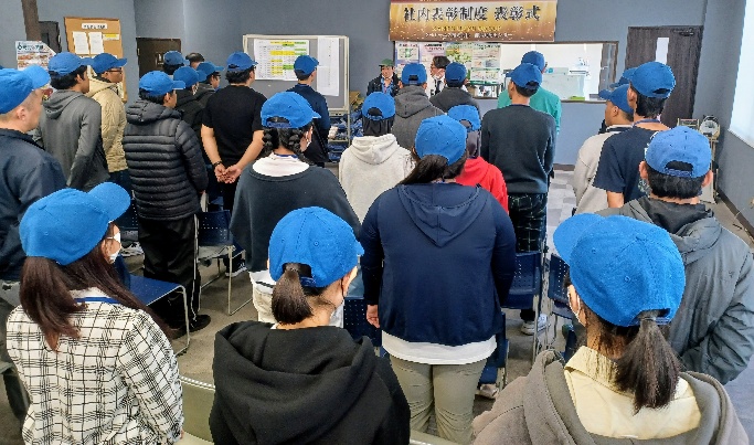 【表彰】ケーシーエス株式会社 パート・アルバイト表彰制度 表彰式を行いました！